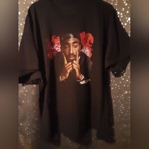 Men's 2Pac Poetic Justice Graphic T-Shirt Size XXL